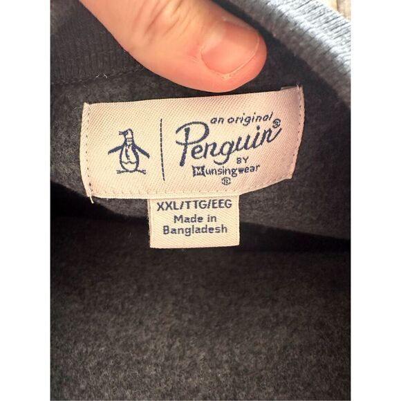 Penguin Men’s Crewneck Sweater - Picture 3 of 3